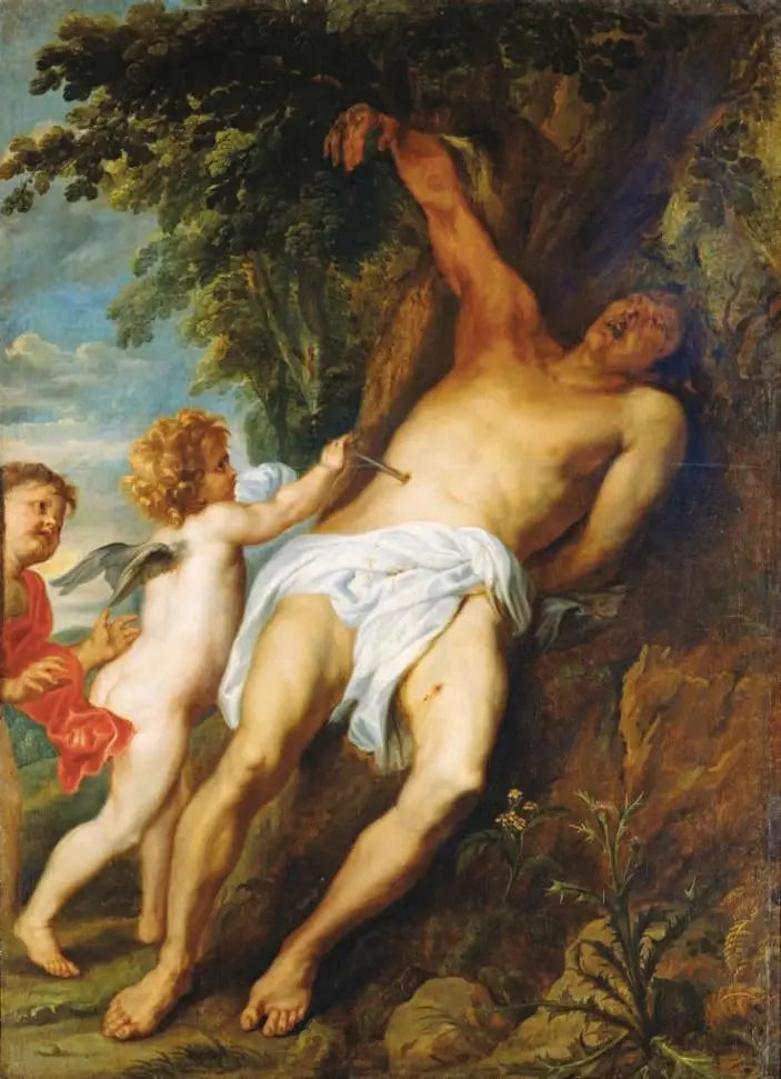 Saint Sebastian reddet av engler - Antoine van Dyck

Source:
Saint Sébastien secouru par les anges - Antoine van Dyck