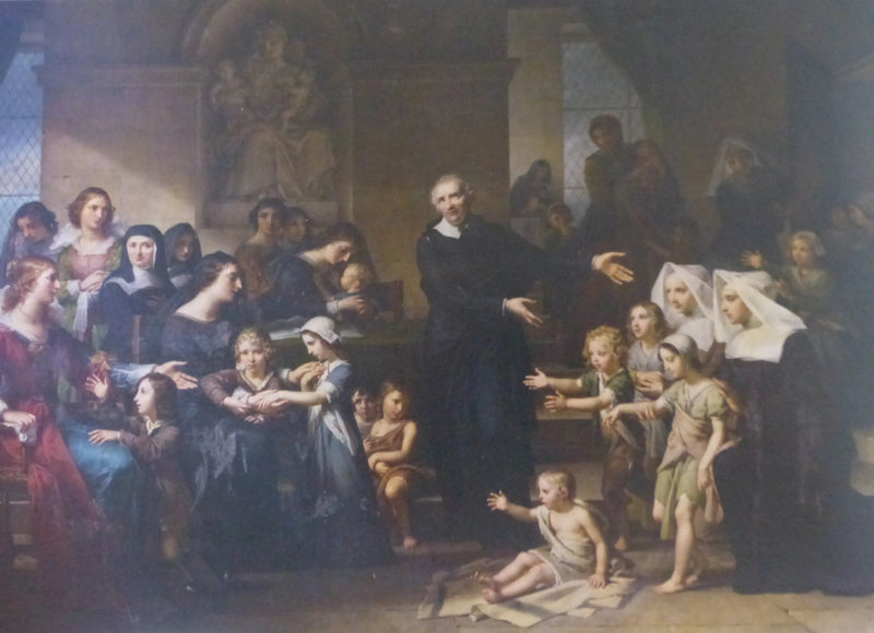 Saint Vincent de Paul forkynner nestekjærlighet - Charles Meynier

Source:
Saint Vincent de Paul prêchant la charité - Charles Meynier
