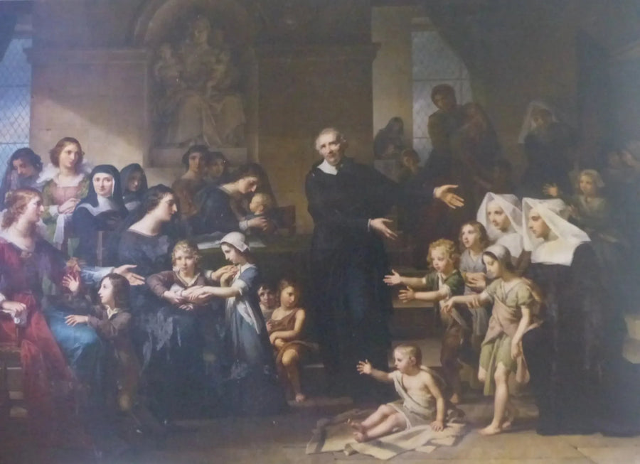 Saint Vincent de Paul forkynner nestekjærlighet - Charles Meynier

Source:
Saint Vincent de Paul prêchant la charité - Charles Meynier