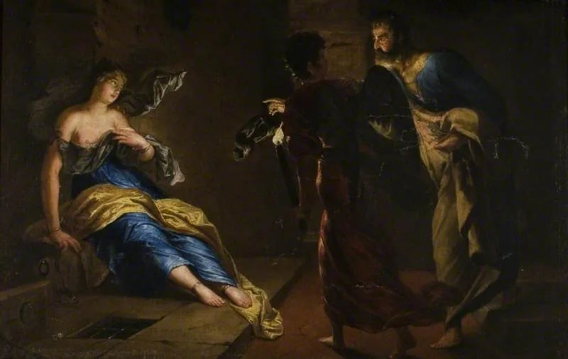 Sainte Agathe helbredet av Saint Pierre - Gerrit van Honthorst