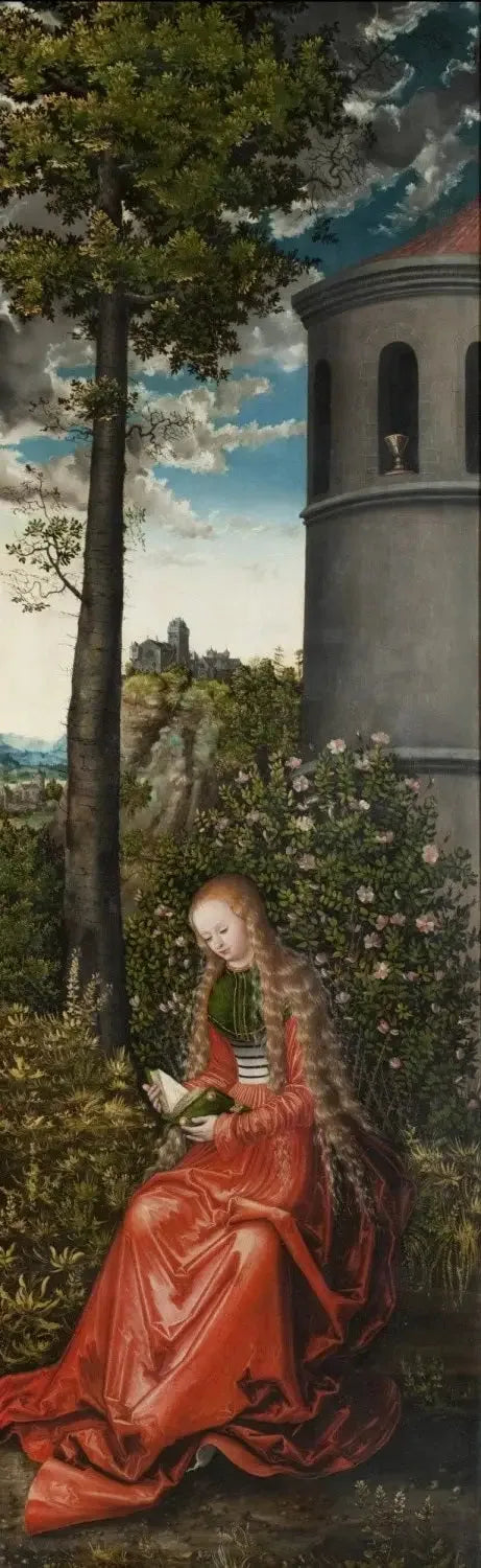 Sainte Barbe - Lucas Cranach den eldre