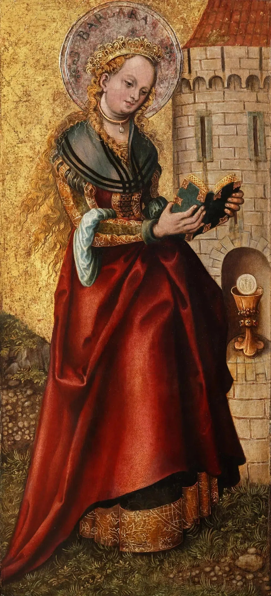 Sainte-Barbe - Lucas Cranach den eldre