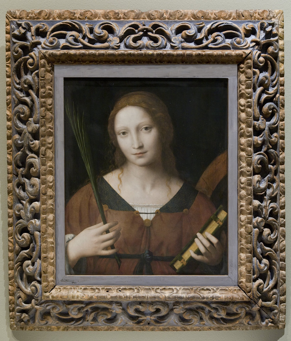 Sainte Catherine d'Alexandrie - Bernardino Luini image 1 reproduction réalisée par Alpha Reproduction