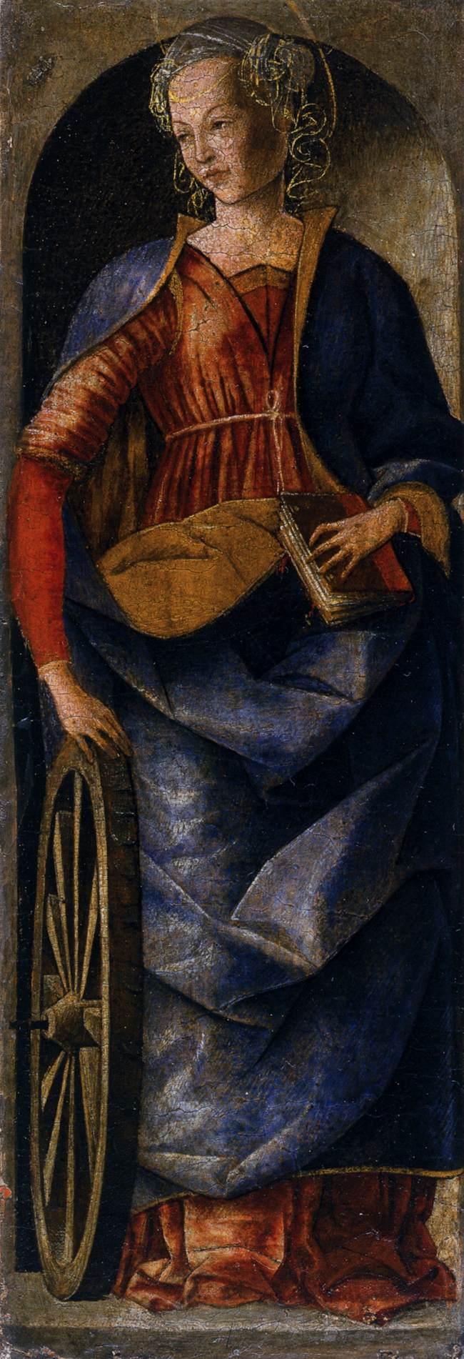 Sankt Katarina av Alexandria - Ercole de’ Roberti