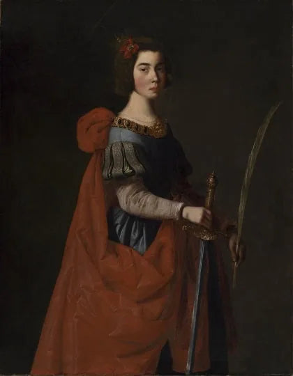 Sankt Katarina av Alexandria - Francisco de Zurbarán