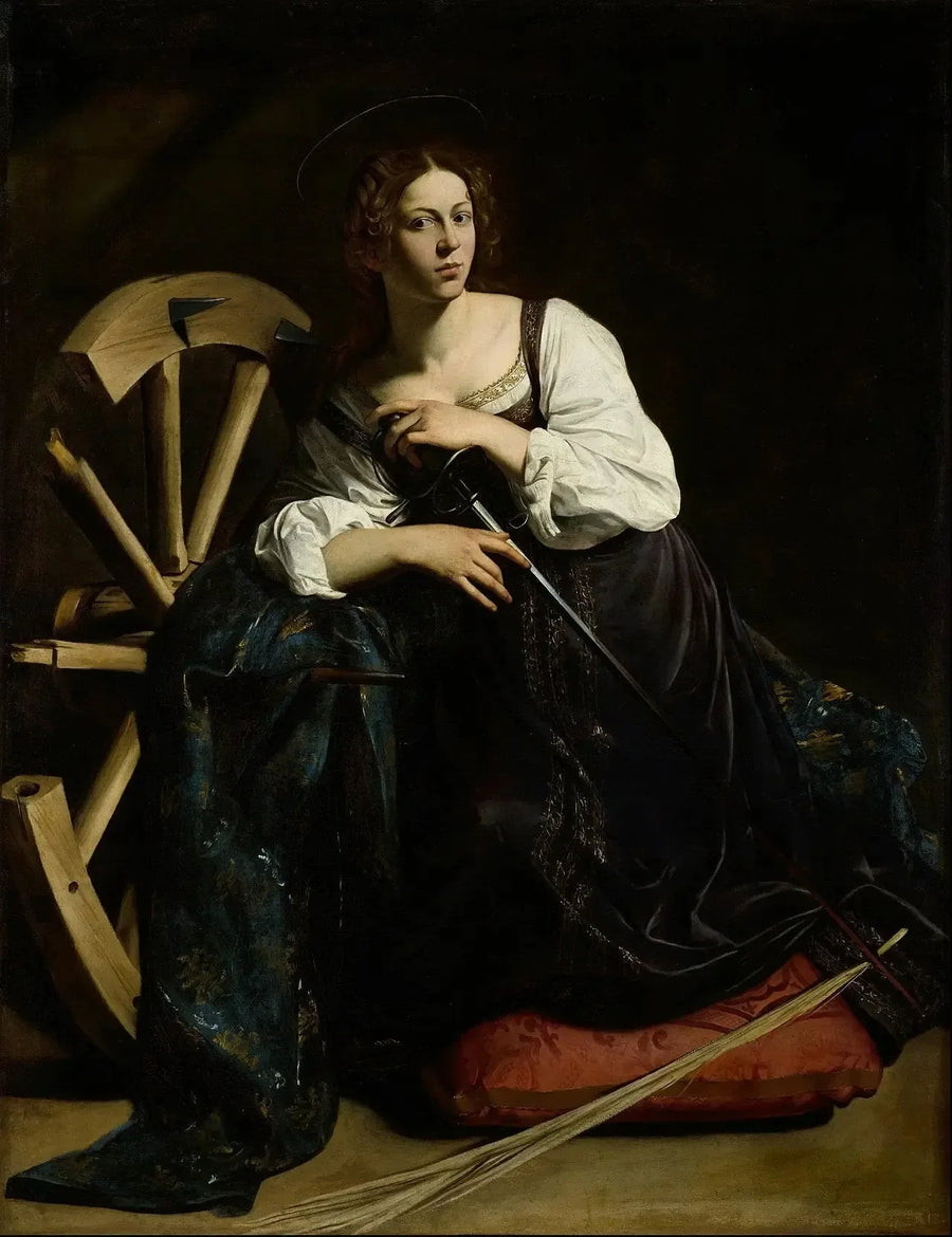 Sankt Katarina av Alexandria - Caravaggio
