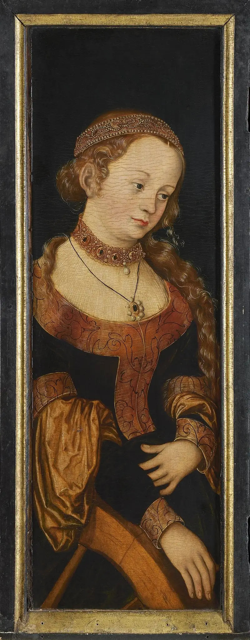 Sankt Katarina av Alexandria - Lucas Cranach den eldre
