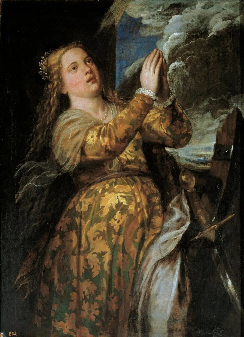 Sankt Katarina av Alexandria - Titian