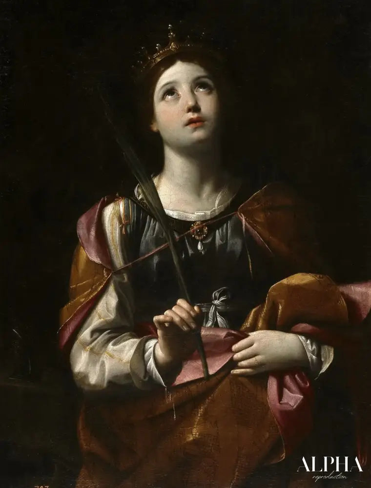 Sainte Catherine d’Alexandrie - Guido Reni Reproductions de tableaux à la peinture à l’huile