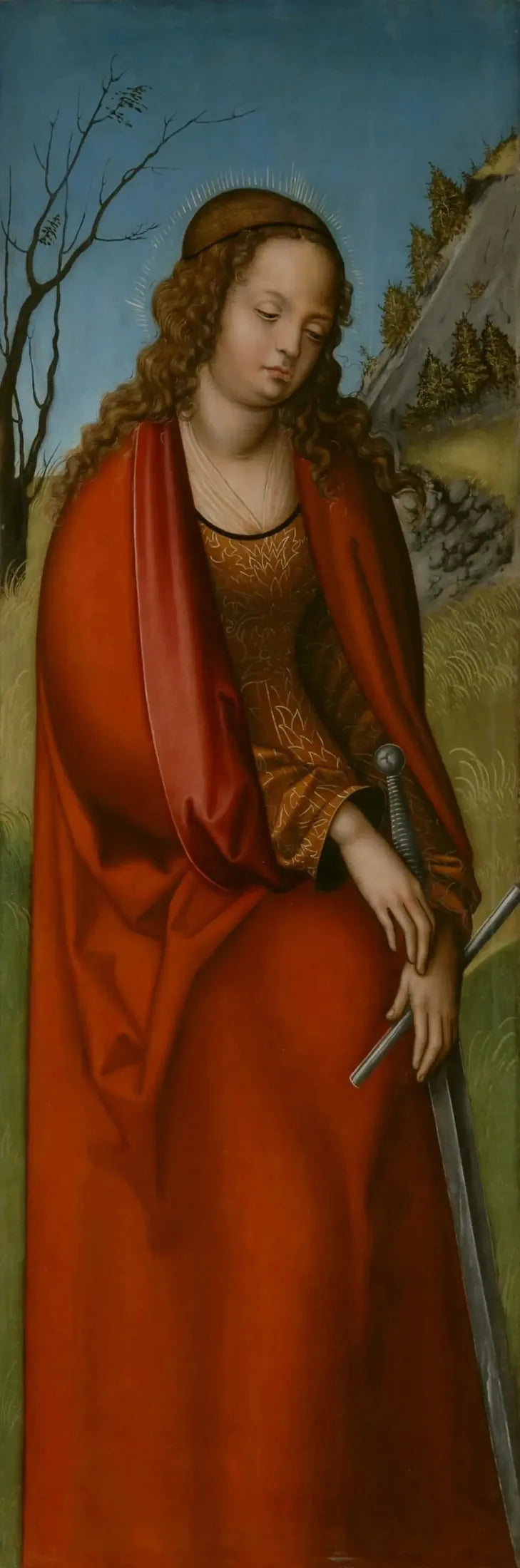 Sainte Catherine - Lucas Cranach den eldre