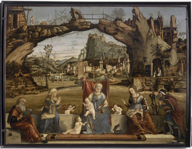 Hellige samtale - Vittore Carpaccio