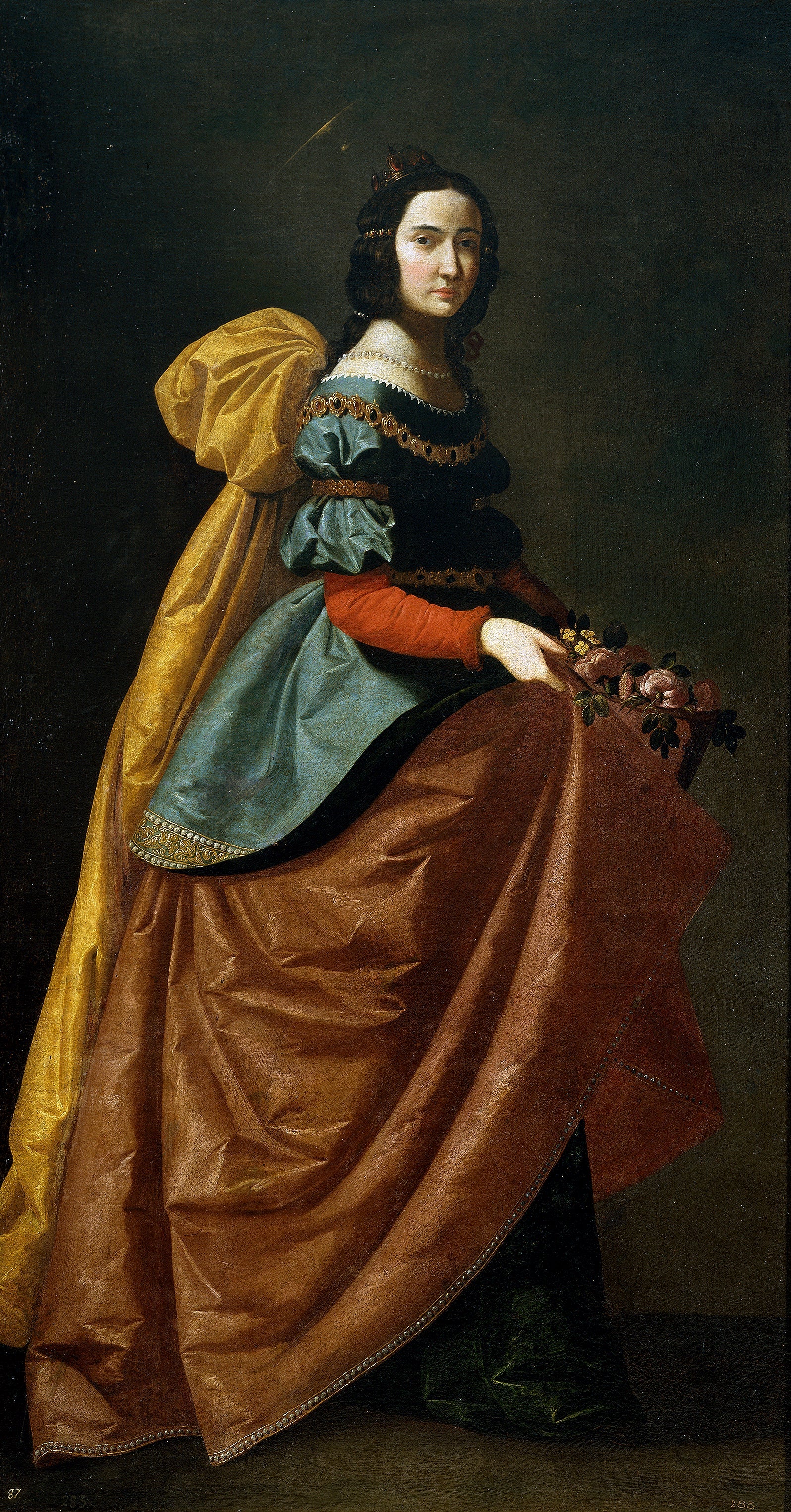 Sainte Élisabeth de Portugal - Francisco de Zurbarán - Alpha Reproduction