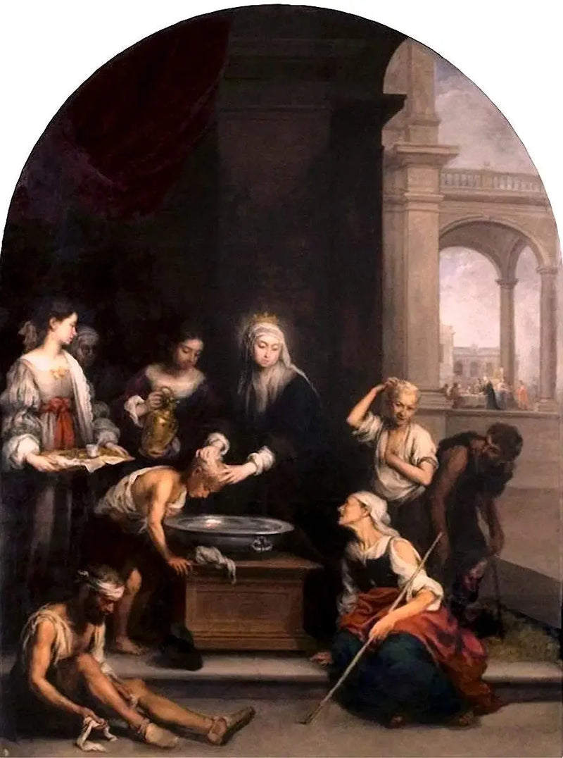 Sainte Élisabeth som pleier de skrapete - Bartolomé Esteban Murillo

Source:
sainte Élisabeth soignant les teigneux - Bartolomé Esteban Murillo