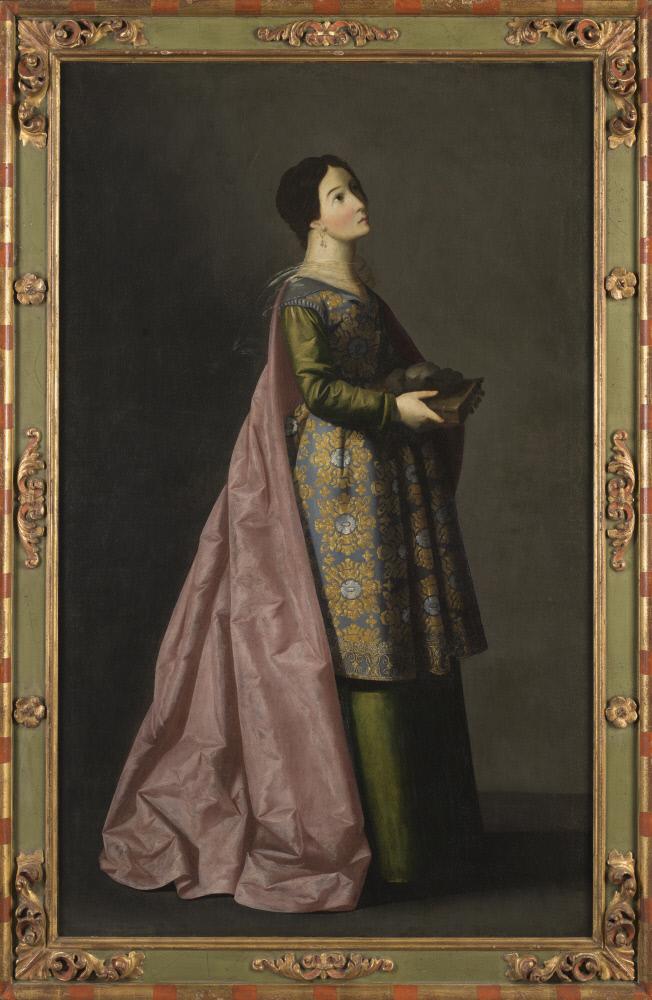 Sainte Emerentiana (Santa Emerenciana) - Francisco de Zurbarán - Alpha Reproduction