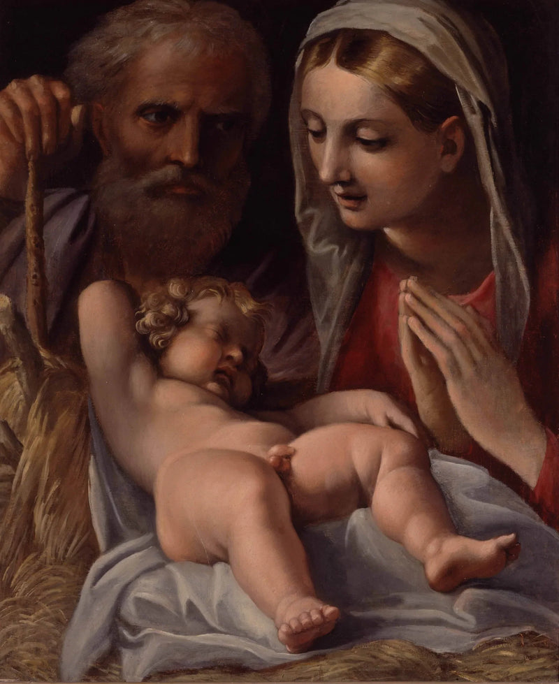 Den hellige familie - Annibale Carracci