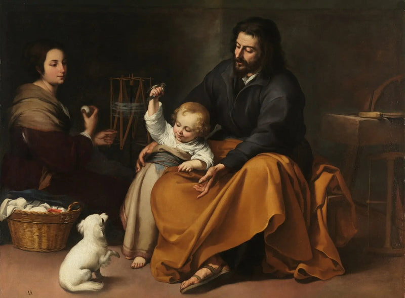Sainte Famille med den lille fuglen - Bartolomé Esteban Murillo

Source:
Sainte Famille au petit oiseau - Bartolomé Esteban Murillo