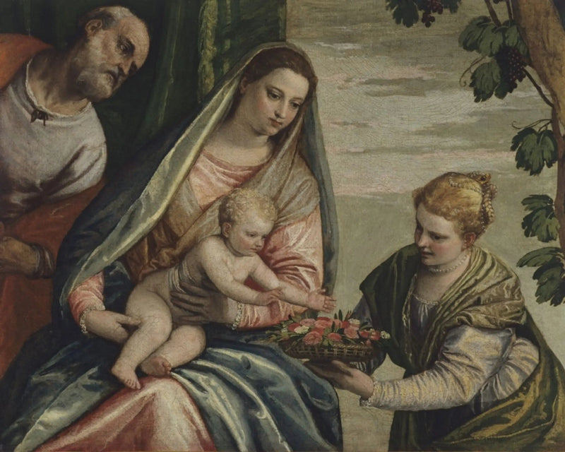 Den hellige familie med den hellige Dorothea - Paul Véronèse

Source:
Sainte Famille avec sainte Dorothée - Paul Véronèse