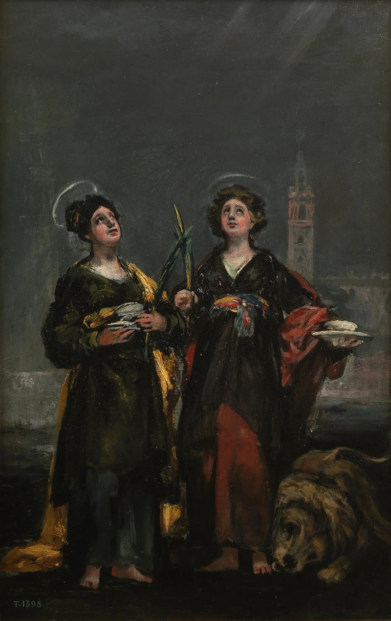 Hellige Juste og Hellige Rufina - Francisco de Goya