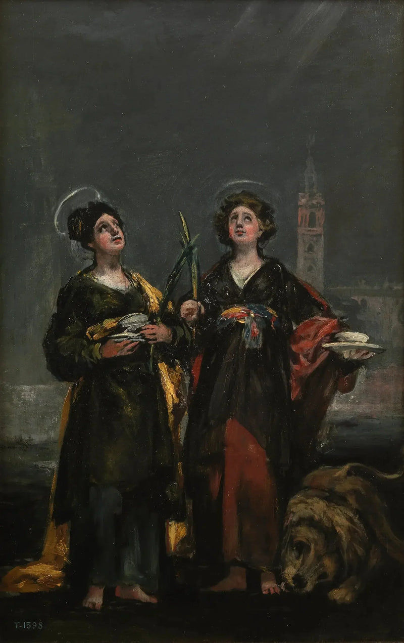 Hellige Juste og Hellige Rufina - Francisco de Goya