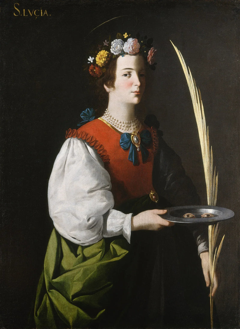 Sainte-Lucie (NGA Washington) - Francisco de Zurbarán