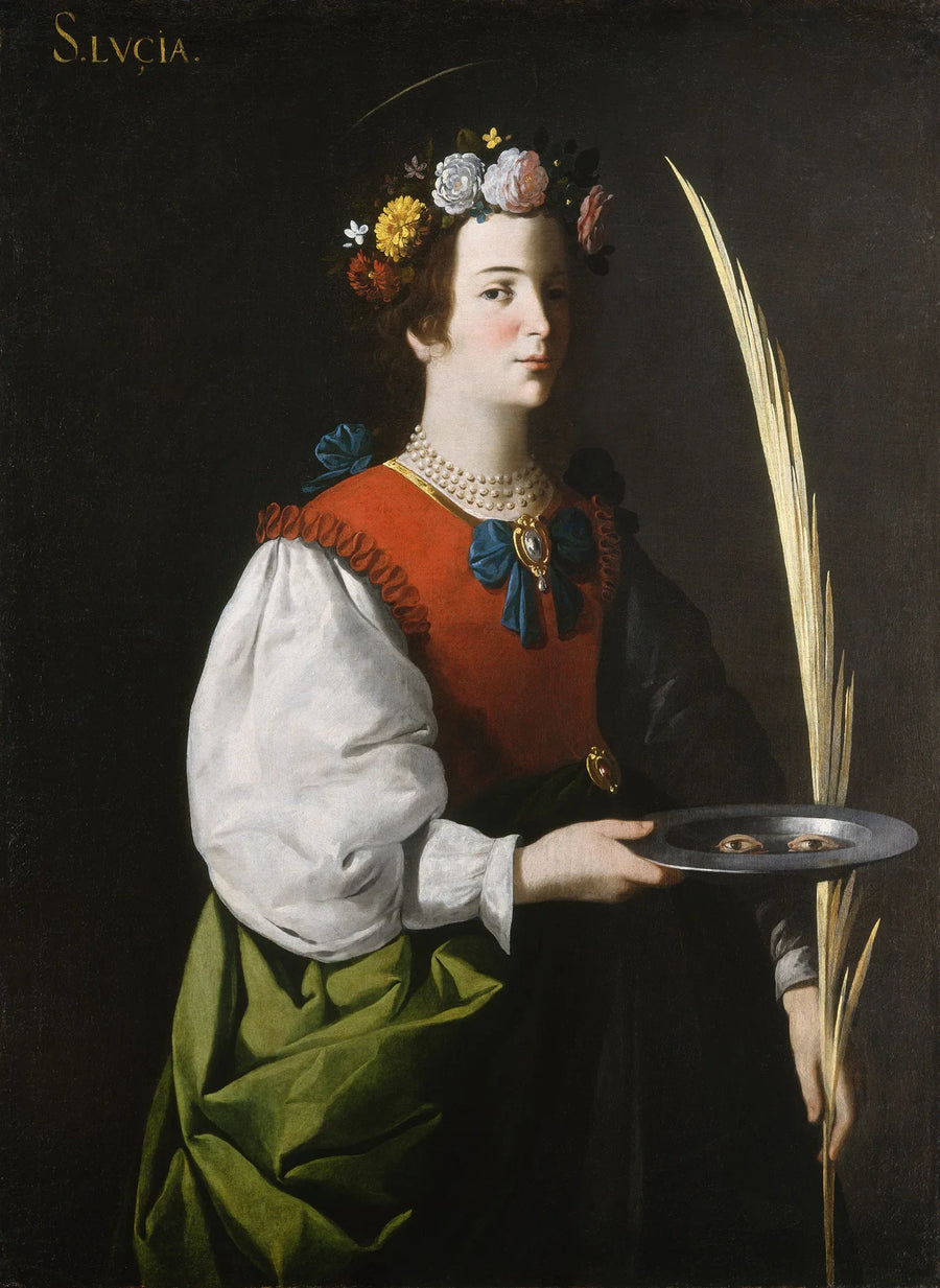 Sainte-Lucie (NGA Washington) - Francisco de Zurbarán