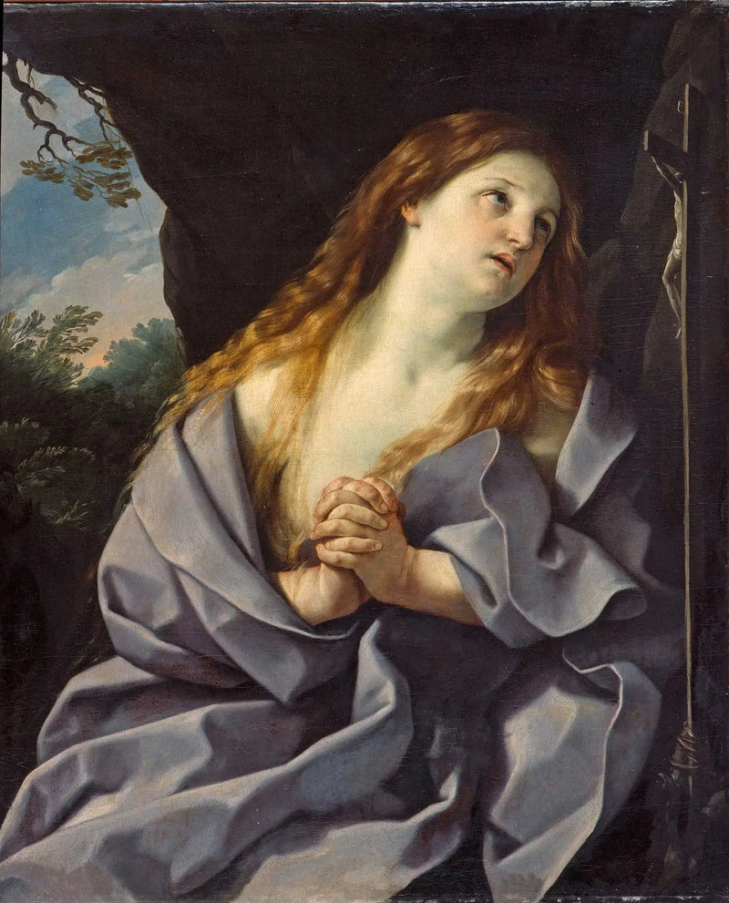 Sankta Maria Magdalena i bønn - Guido Reni