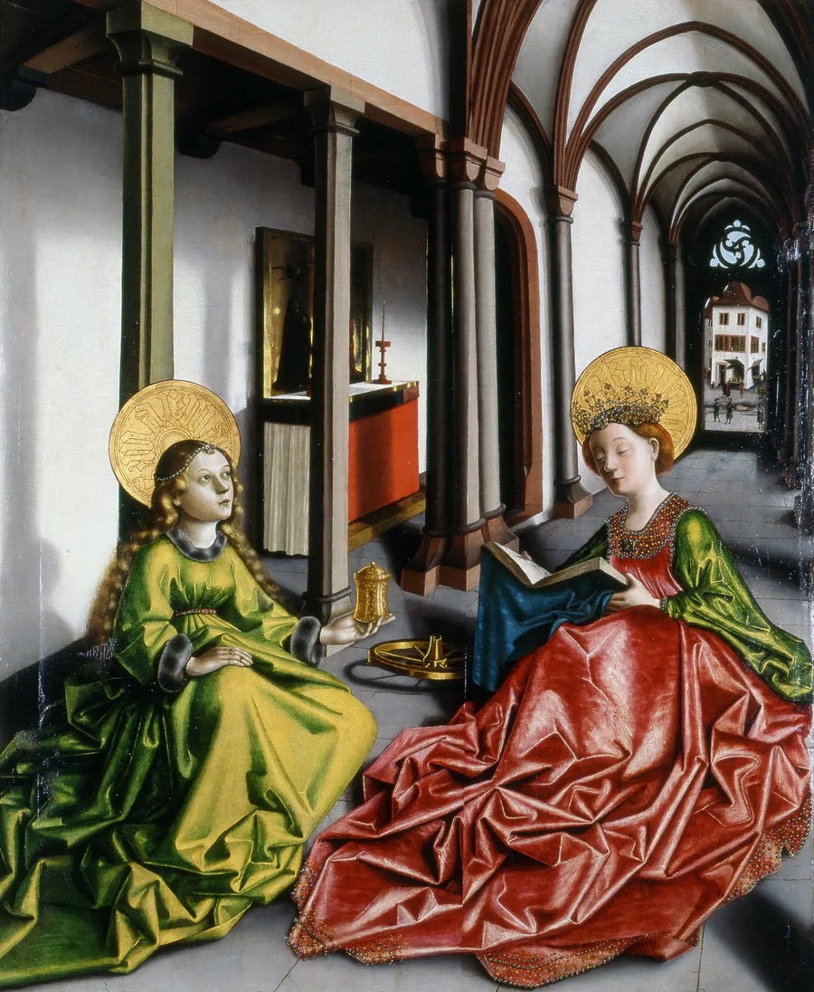 Sainte Madeleine og Sainte Catherine - Konrad Witz