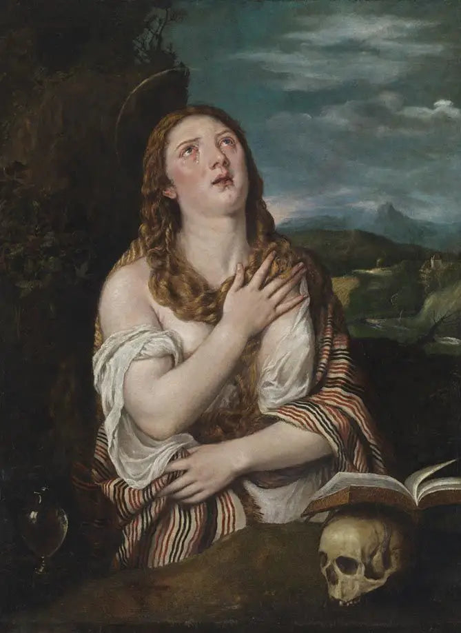 Den penitentielle Magdalena - Titian