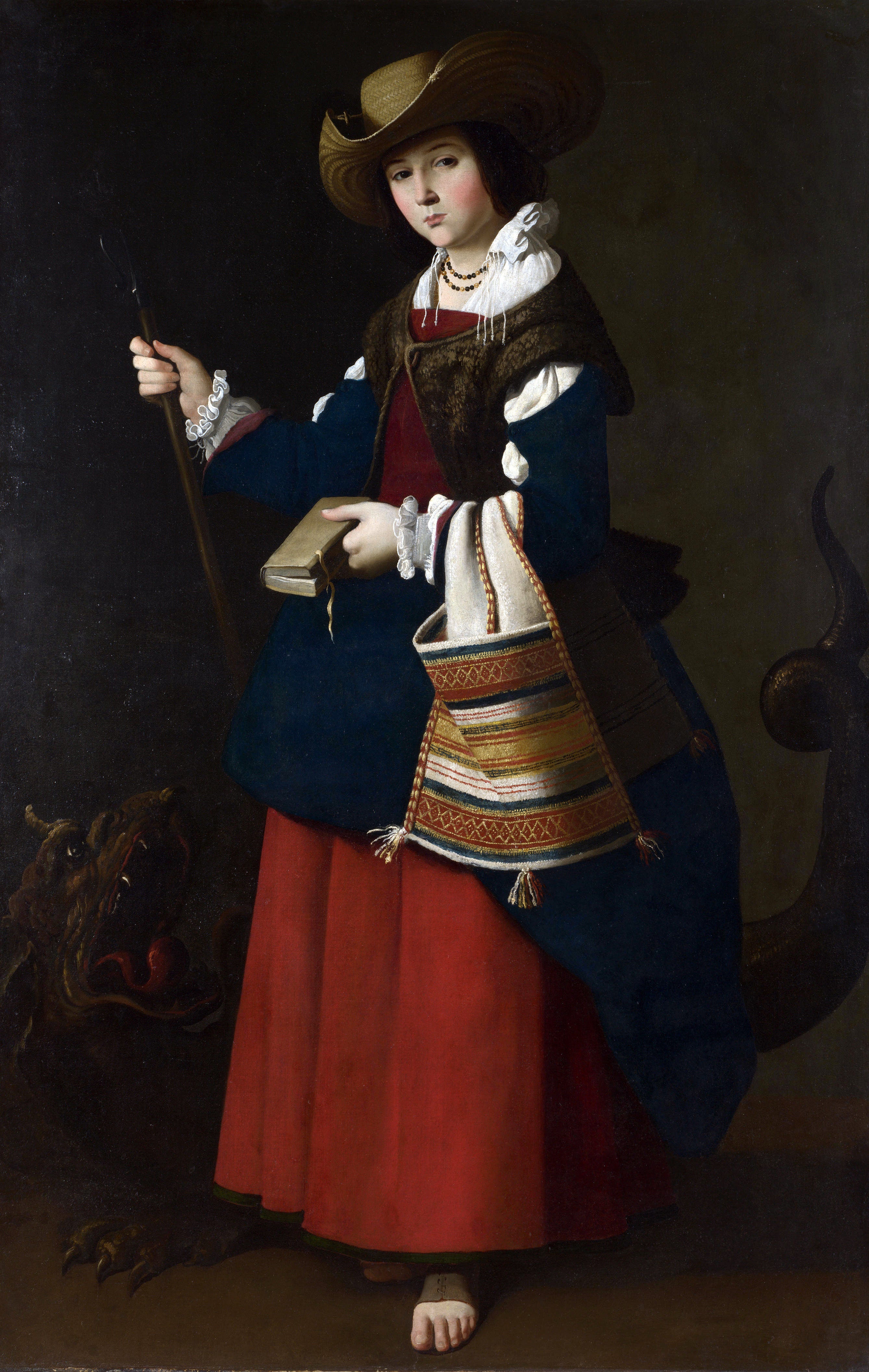 Sainte Marguerite - Francisco de Zurbarán - Alpha Reproduction