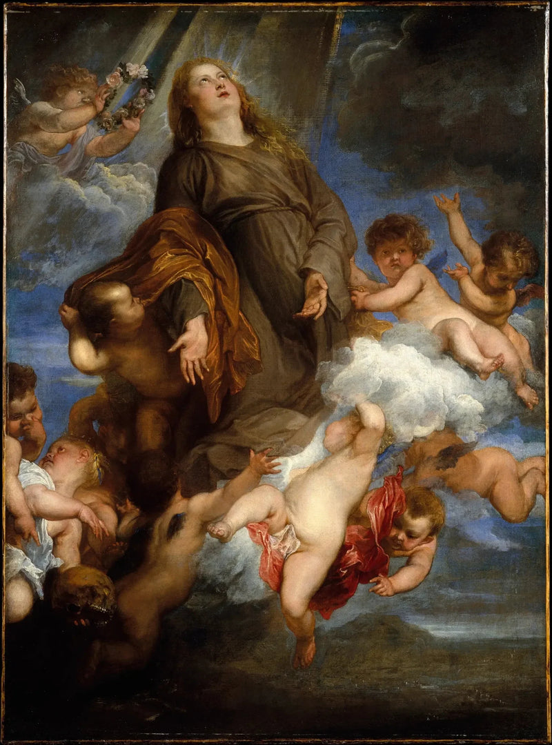 Sainte Rosalie som ber for de pestrammede i Palermo - Antoine van Dyck

Source:
Sainte Rosalie intercédant pour les pestiférés de Palerme - Antoine van Dyck