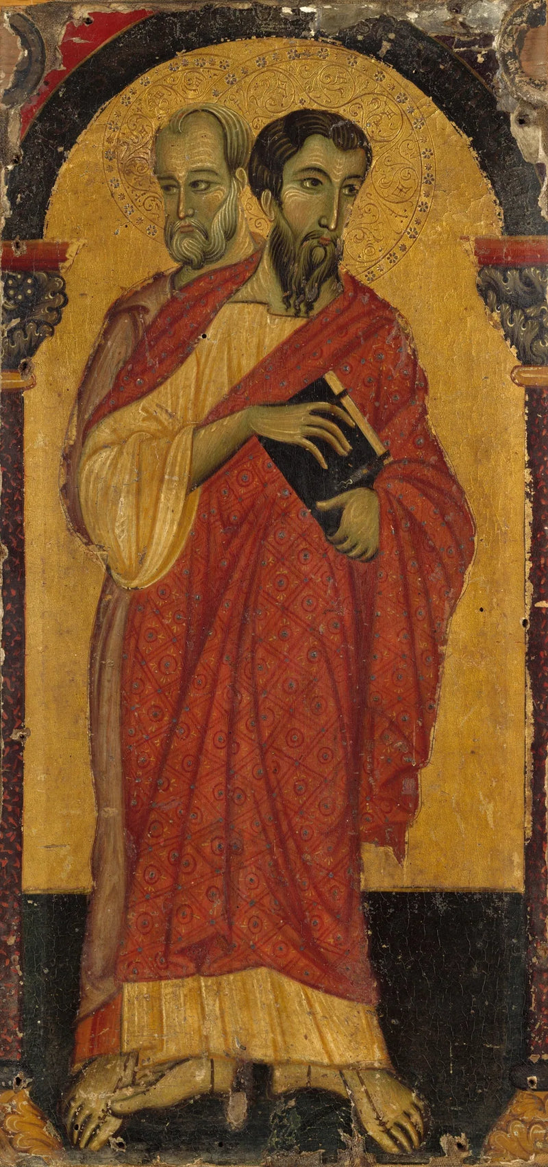 Saint Barthélemy og Simon - Mester av Saint Francis
