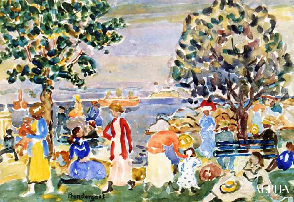 Salem Harbor No. 1 - Maurice Prendergast - Reproductions de tableaux et peintures haut de gamme