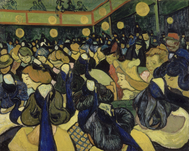 Dansehallen i Arles - Vincent van Gogh
