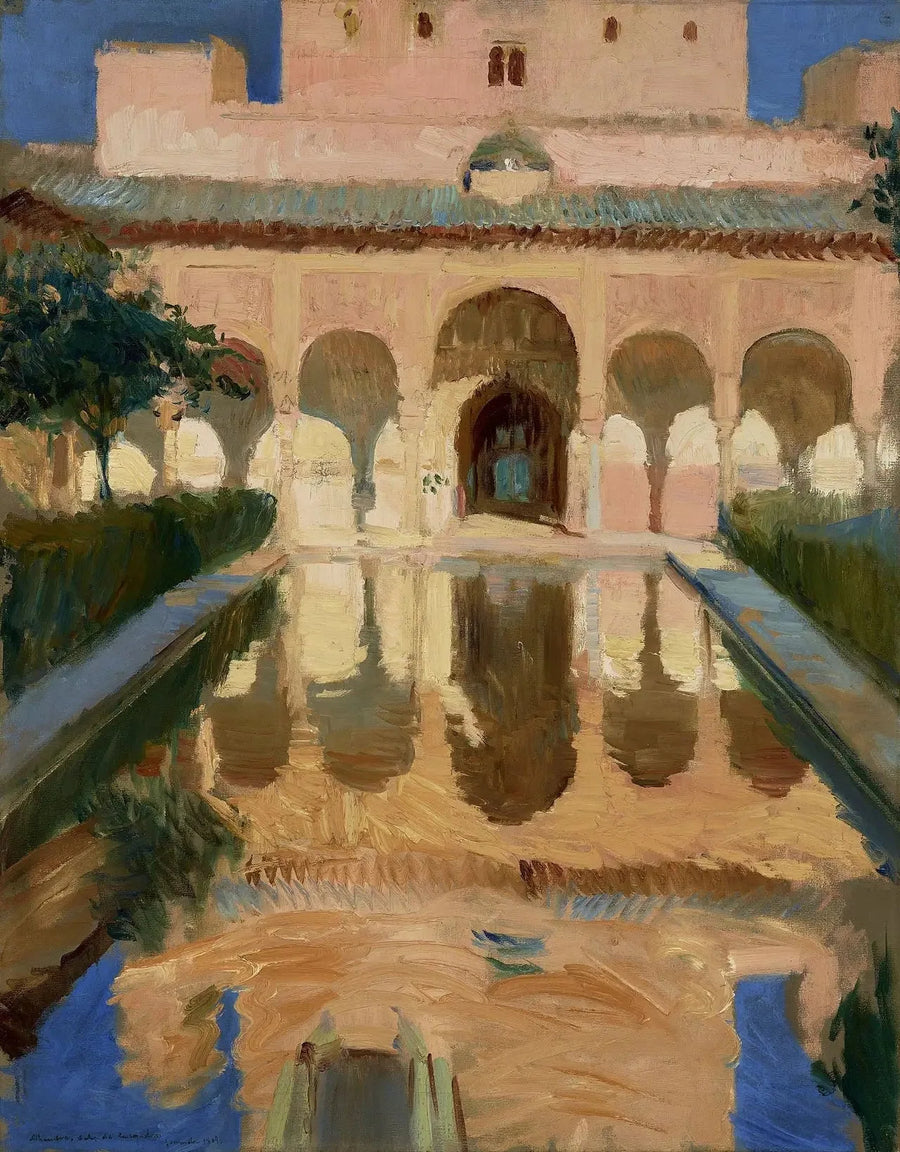 Ambassadørenes sal, Alhambra, Granada - Joaquín Sorolla