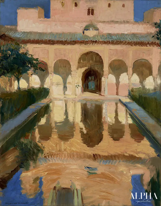 Salle des ambassadeurs, Alhambra, Grenade - Sorolla - Reproductions de tableaux et peintures haut de gamme