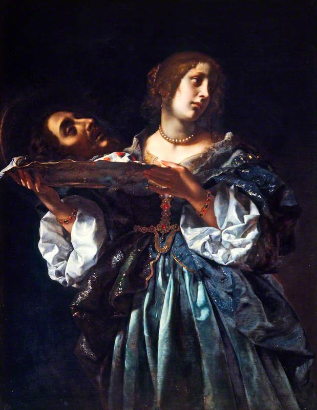Salome med Johannes Døperens hode - Carlo Dolci