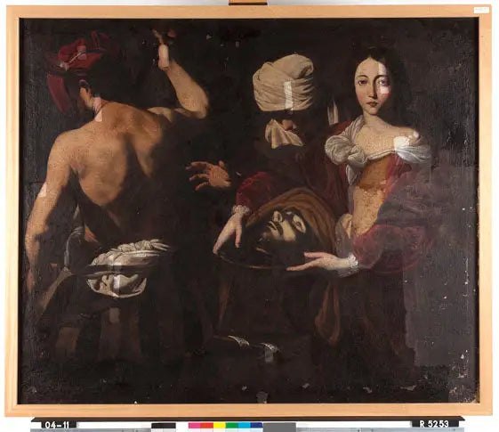 Salome med Johannes Døperens hode - Caravaggio