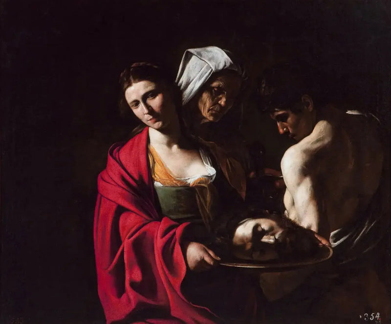 Salomé med hodet til helgen Johannes Døperen - Caravaggio