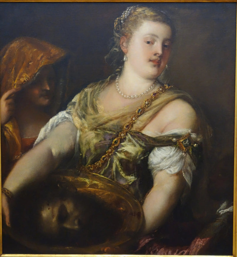 Salomé med hodet til Johannes Døperen - Titian