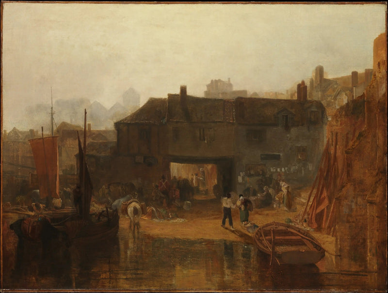 Saltash med Vannfergen, Cornwall - J. M. W. Turner
