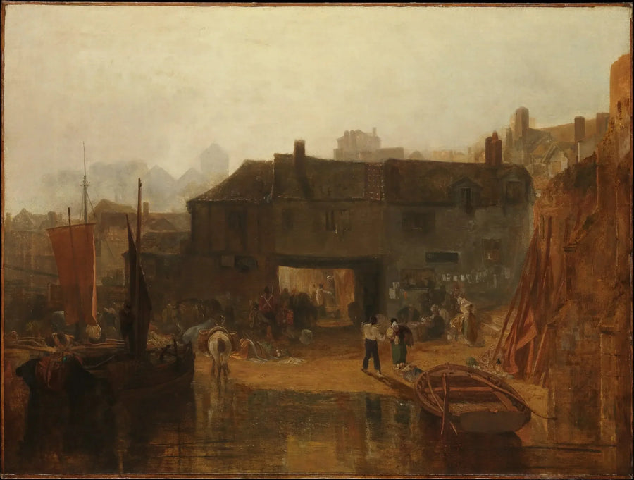 Saltash med Vannfergen, Cornwall - J. M. W. Turner