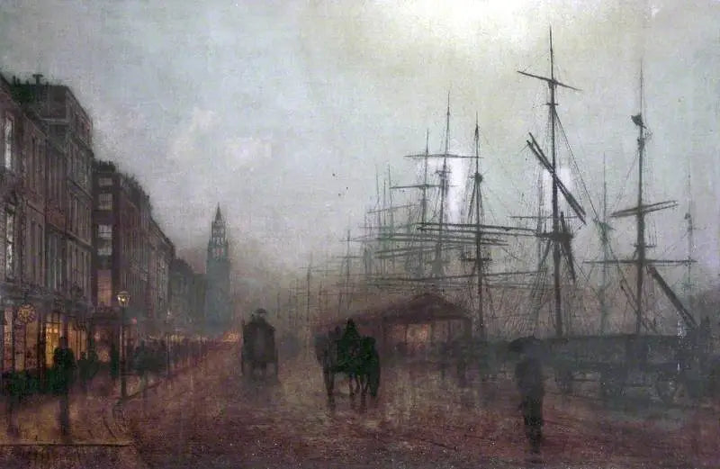 Salthouse Dock, Liverpool, 1884 - John Atkinson Grimshaw

Source:
Salthouse Dock, Liverpool, 1884 - John Atkinson Grimshaw
