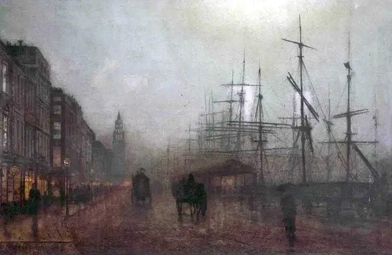 Salthouse Dock, Liverpool, 1884 - John Atkinson Grimshaw

Source:
Salthouse Dock, Liverpool, 1884 - John Atkinson Grimshaw