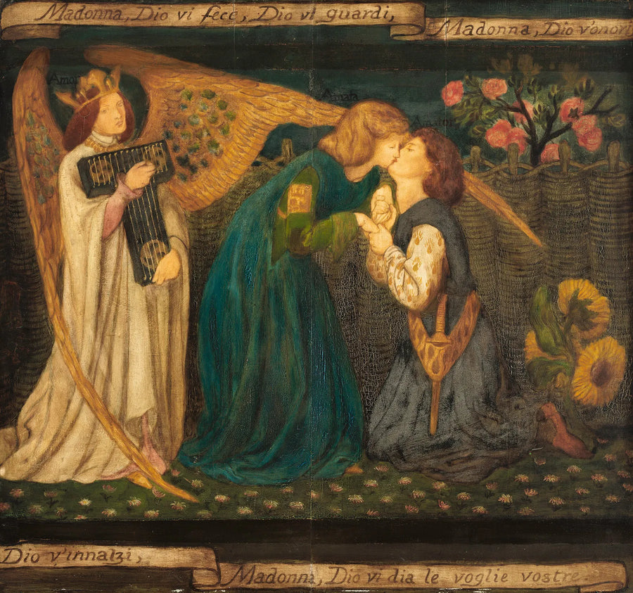 Kjærlighets hilsener - Dante Gabriel Rossetti