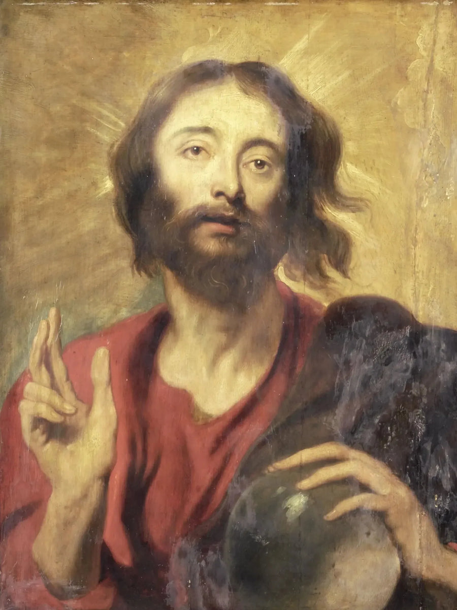 Salvator Mundi - Antoine van Dyck

Source:
Salvator Mundi - Antoine van Dyck