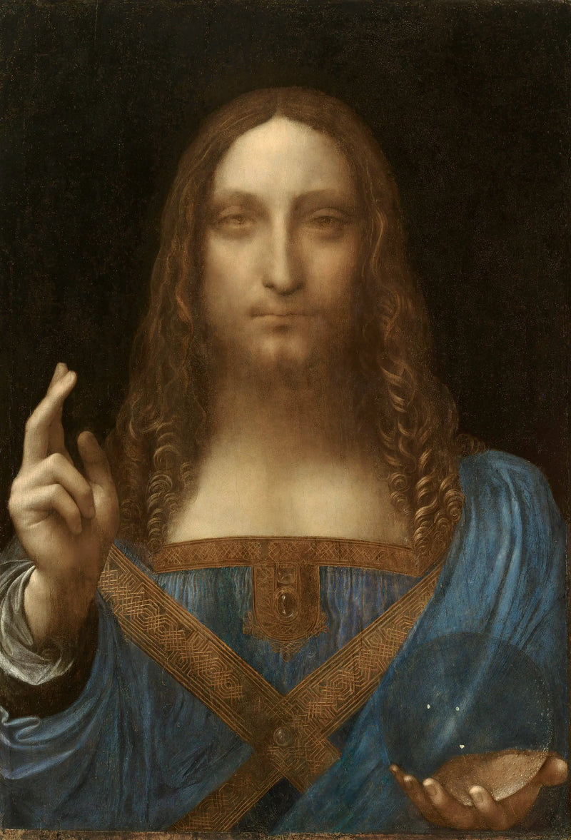 Salvator Mundi (Frelseren av verden) - Leonardo da Vinci