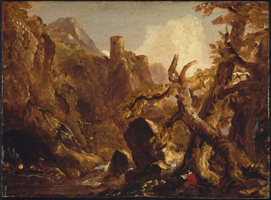 Salvator Rosa som tegner banditter - Thomas Cole

Source:
Salvator Rosa dessinant des bandits - Thomas Cole