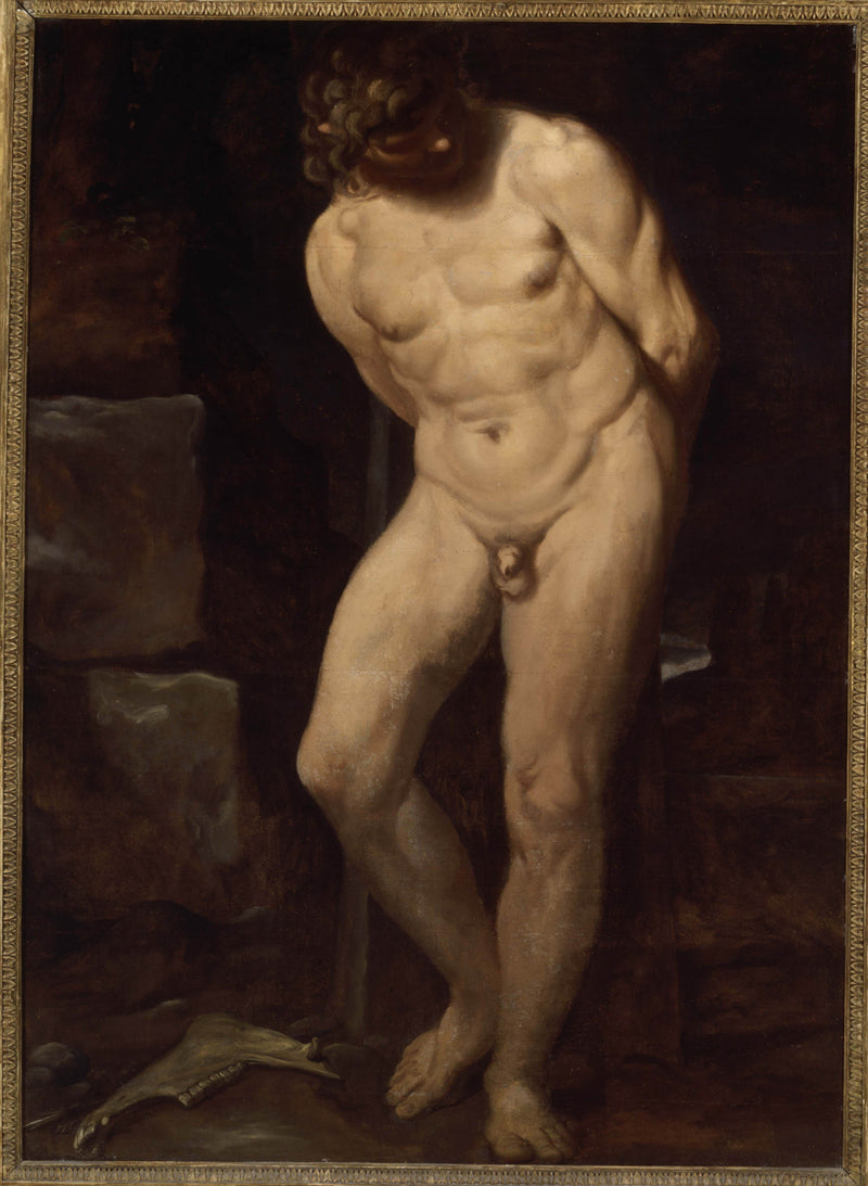 Samson lenket - Annibale Carracci