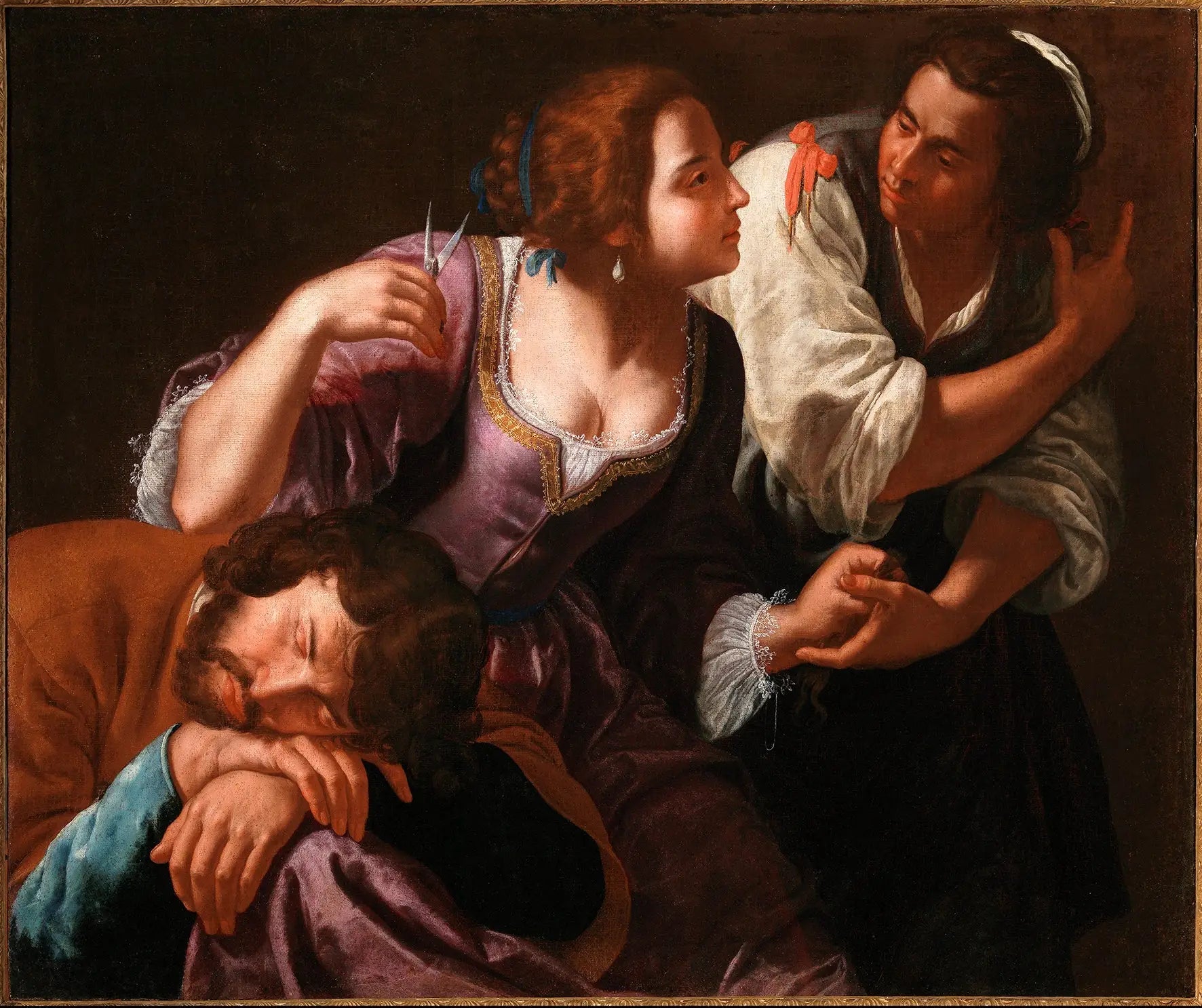 Samson et Dalila - Artemisia Gentileschi - Alpha Reproduction