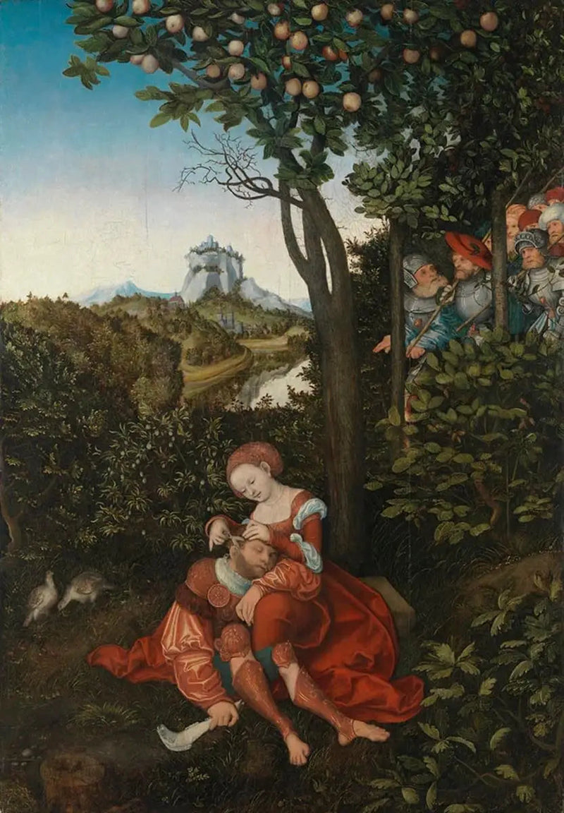 Samson og Dalila - Lucas Cranach den eldre